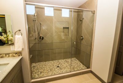 Natural Stone Tile Shower